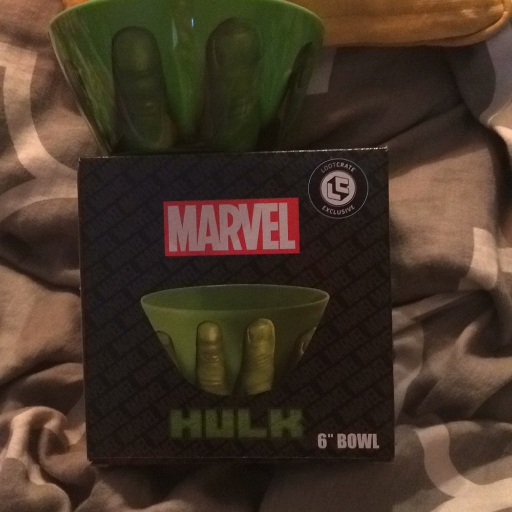 Loot Crate Exclusive Hulk Bowl